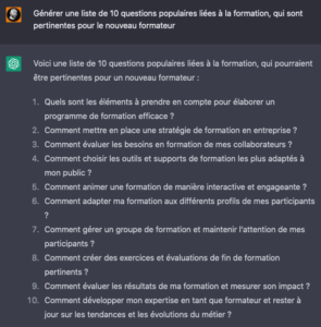 Générer des sujets pertinents à cibler - SEO